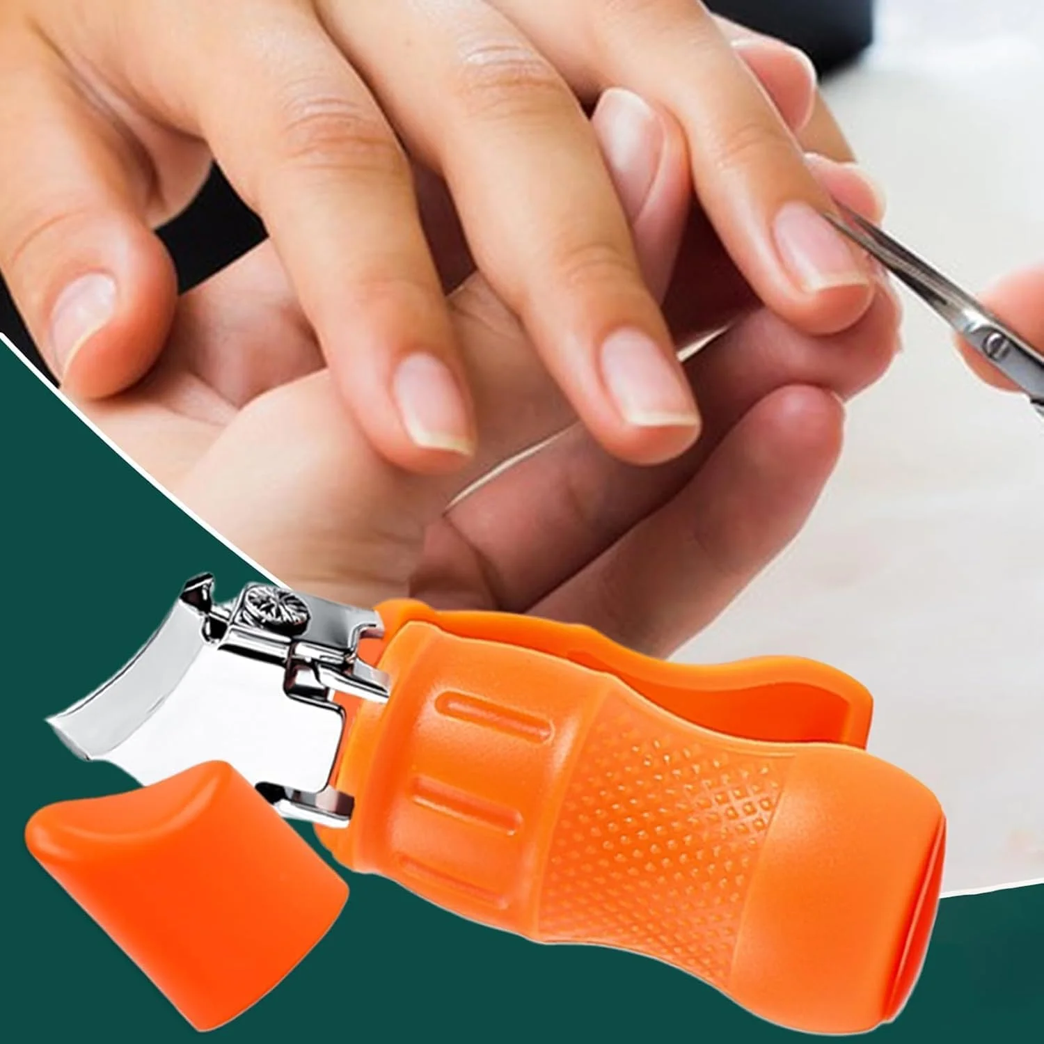 ناخن گیر، ناخن گیر دقیق منحنی با تیغه های تیز و دسته ارگونومیک، ناخن گیر بادوام از جنس استیل ضد زنگ برای ناخن های دست و پا، مناسب برای استفاده آقایان، خانم ها و سالمندان، مناسب برای استفاده در منزل و سالن ناخن گیر، ناخن گیر دقیق منحنی با تیغه های تیز و دسته ارگونومیک، ناخن گیر بادوام از جنس استیل ضد زنگ برای ناخن های دست و پا، مناسب برای استفاده آقایان، خانم ها و سالمندان، مناسب برای استفاده در منزل و سالن