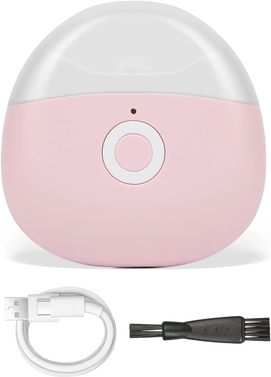 ناخن گیر برقی اتوماتیک قابل شارژ USB KASTWAVE با چراغ LED و 2 تنظیم سرعت - ناخن گیر ایمن و آسان برای نوزادان، کودکان، سالمندان و بزرگسالان با محفظه نگهداری ناخن