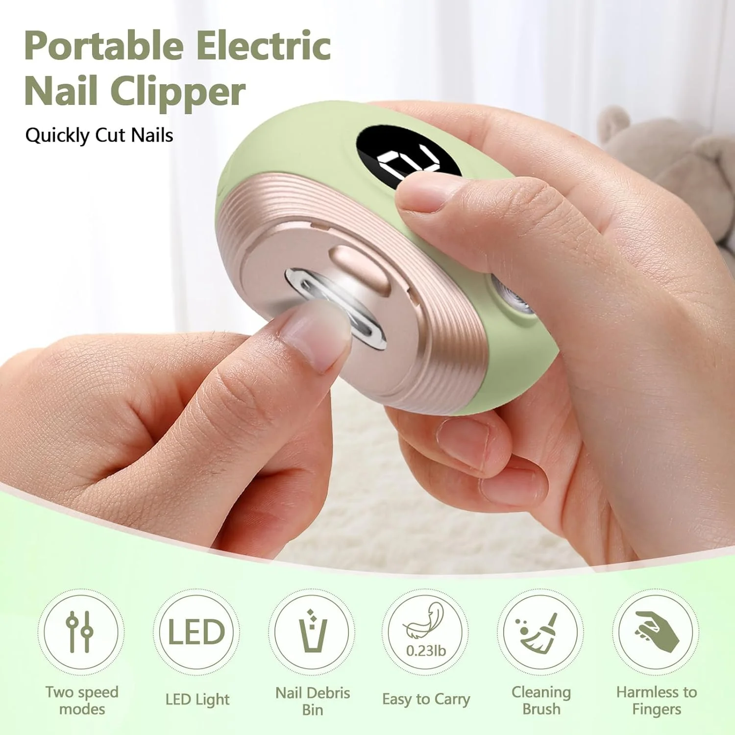 دستگاه سوهان برقی ناخن بی سیم، فایل برقی قابل حمل 3 در 1، ست مراقبت از ناخن با نور فرابنفش، ابزار شکل دهی و پولیش مانیکور پدیکور با سری سوهان ناخن، کیت مانیکور پدیکور قابل شارژ دستگاه سوهان برقی ناخن بی سیم، فایل برقی قابل حمل 3 در 1، ست مراقبت از ناخن با نور فرابنفش، ابزار شکل دهی و پولیش مانیکور پدیکور با سری سوهان ناخن، کیت مانیکور پدیکور قابل شارژ