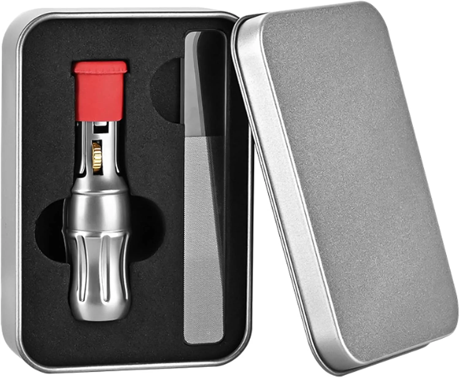 ناخن گیر استیل ضد زنگ NALACAL، ناخن گیر قابل حمل طرح نوشابه، ناخن گیر حرفه ای اریب دهانه بزرگ، مناسب استفاده حرفه ای و خانگی، برای ناخن های ضخیم، هدیه برای آقایان و بانوان ناخن گیر استیل ضد زنگ NALACAL، ناخن گیر قابل حمل طرح نوشابه، ناخن گیر حرفه ای اریب دهانه بزرگ، مناسب استفاده حرفه ای و خانگی، برای ناخن های ضخیم، هدیه برای آقایان و بانوان