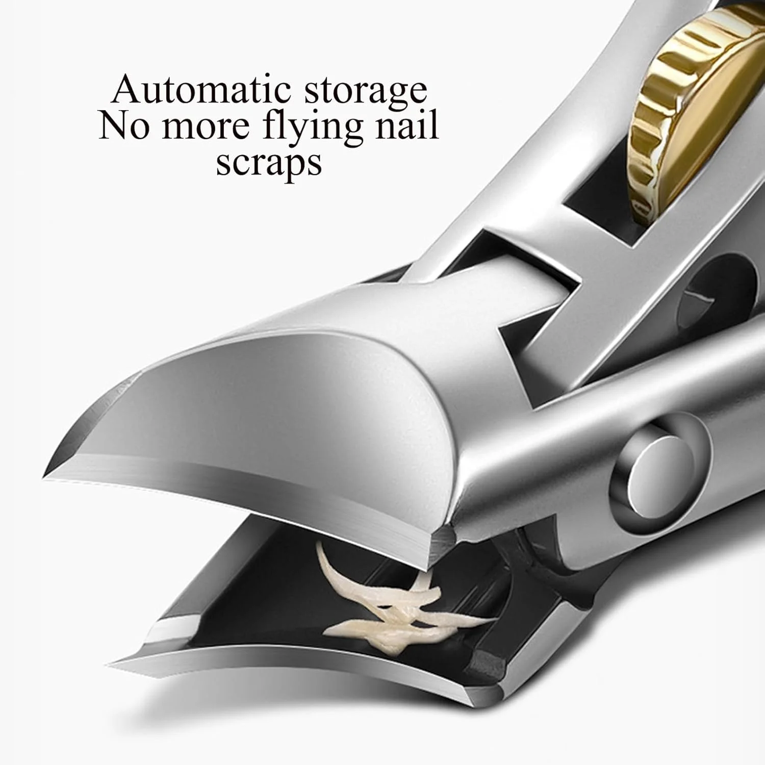 ناخن گیر استیل ضد زنگ NALACAL، ناخن گیر قابل حمل طرح نوشابه، ناخن گیر حرفه ای اریب دهانه بزرگ، مناسب استفاده حرفه ای و خانگی، برای ناخن های ضخیم، هدیه برای آقایان و بانوان