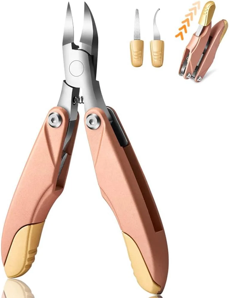 ناخن گیر انگشت شست پا NALACAL برای ناخن های ضخیم، ناخن گیر حرفه ای برای ناخن های ضخیم و فرو رفته، ناخن گیر 3 در 1، حمل و نگهداری آسان، ناخن گیر تاشو و بادوام برای آقایان و بانوان ناخن گیر انگشت شست پا NALACAL برای ناخن های ضخیم، ناخن گیر حرفه ای برای ناخن های ضخیم و فرو رفته، ناخن گیر 3 در 1، حمل و نگهداری آسان، ناخن گیر تاشو و بادوام برای آقایان و بانوان