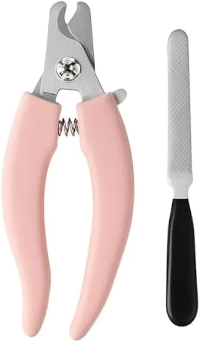 ناخن گیر حیوانات خانگی فیتو، صورتی، 13.3x4 سانتی متر، مناسب سگ و گربه - دارای تیغه استیل ضد زنگ و دسته ضد لغزش ناخن گیر حیوانات خانگی فیتو، صورتی، 13.3x4 سانتی متر، مناسب سگ و گربه - دارای تیغه استیل ضد زنگ و دسته ضد لغزش