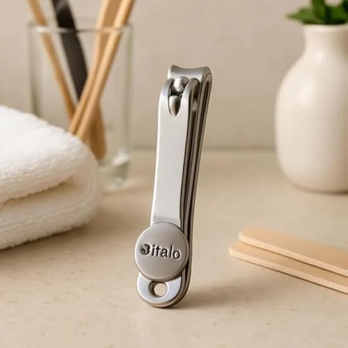 ناخن گیر فیتو استیل ضد زنگ جمع و جور 7.85x1.9 سانتی متر - ابزار اصلاح ناخن انگشت دست و پا قابل حمل برای مانیکور و پدیکور مسافرتی ناخن گیر فیتو استیل ضد زنگ جمع و جور 7.85x1.9 سانتی متر - ابزار اصلاح ناخن انگشت دست و پا قابل حمل برای مانیکور و پدیکور مسافرتی