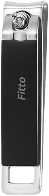 ناخن گیر فیتو 4.9x1 سانتی متر مشکی - ناخن گیر مسافرتی جمع و جور برای ناخن های دست و پا، ابزار مانیکور و پدیکور ناخن گیر فیتو 4.9x1 سانتی متر مشکی - ناخن گیر مسافرتی جمع و جور برای ناخن های دست و پا، ابزار مانیکور و پدیکور