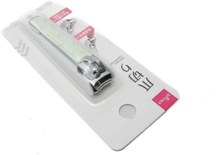 ناخن گیر - گل پاستلی - سبز