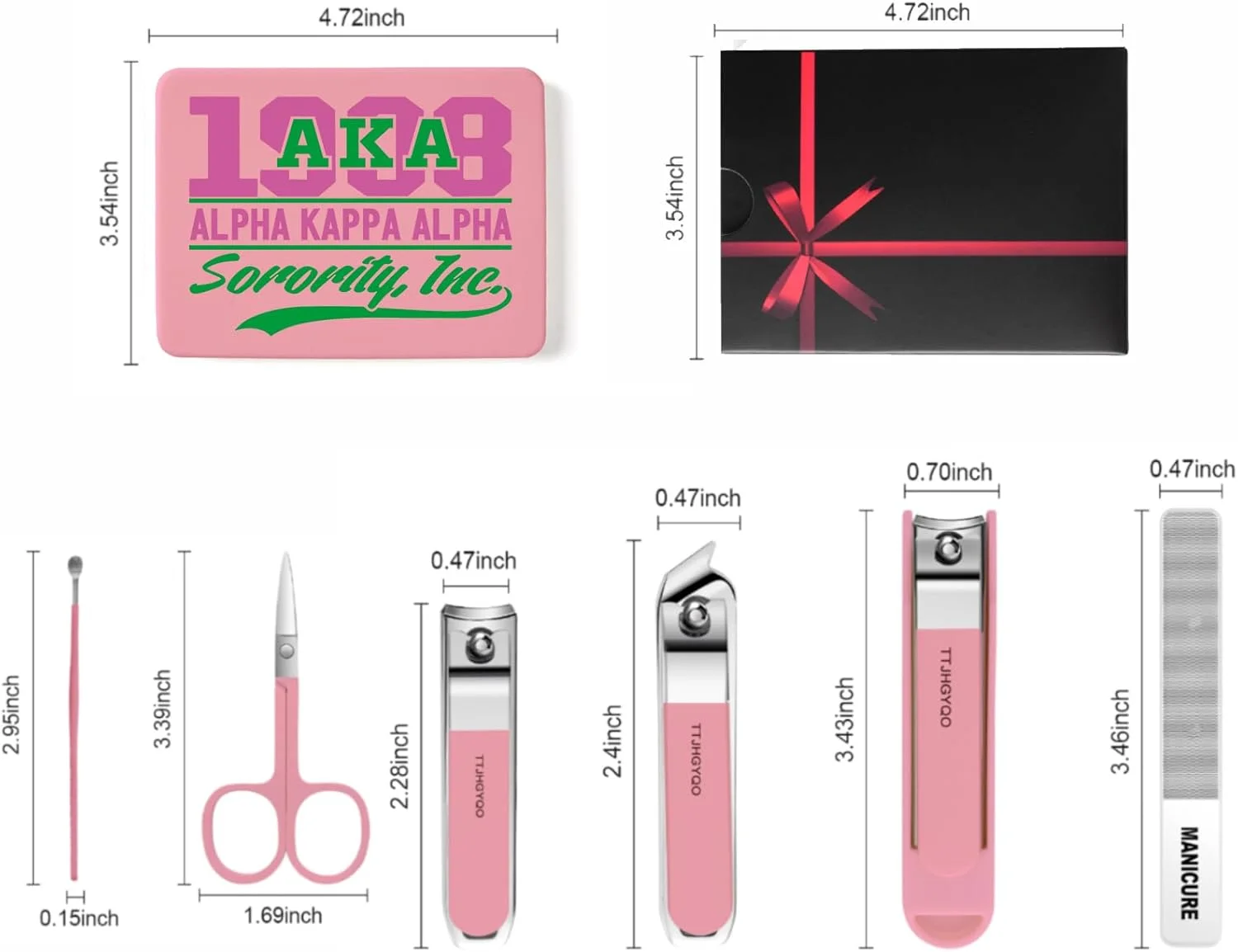 ست ناخن گیر، 6 تکه ناخن گیر پا، ناخن گیر انگشت استیل ضد زنگ، ست ناخن گیر تیز برای ناخن های ضخیم و ناخن های فرو رفته، هدیه برای بانوان (صورتی) ست ناخن گیر، 6 تکه ناخن گیر پا، ناخن گیر انگشت استیل ضد زنگ، ست ناخن گیر تیز برای ناخن های ضخیم و ناخن های فرو رفته، هدیه برای بانوان (صورتی)