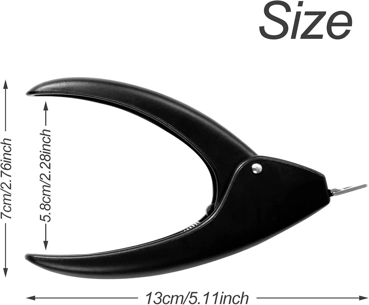 ناخن گیر، قیچی ناخن اکریلیک، ابزار پیرایش ناخن های مصنوعی ژلی، ناخن گیر برای ناخن های اکریلیک و ژلی، ابزار حرفه ای مانیکور و پدیکور مشکی ناخن گیر، قیچی ناخن اکریلیک، ابزار پیرایش ناخن های مصنوعی ژلی، ناخن گیر برای ناخن های اکریلیک و ژلی، ابزار حرفه ای مانیکور و پدیکور مشکی