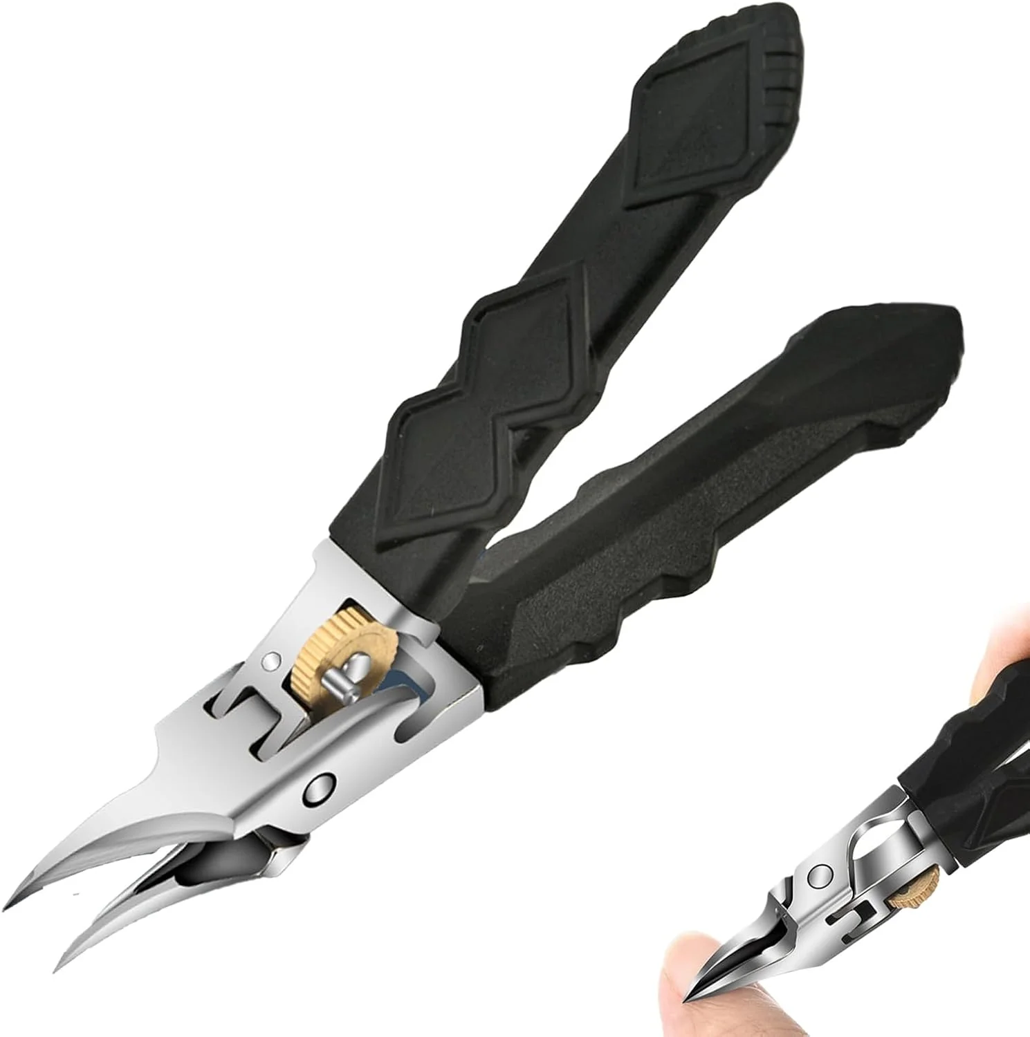 ناخن گیر، قیچی ناخن استیل ضد زنگ با دسته بلند | ناخن گیر مسافرتی برای آقایان، برای خانم ها، پسران، دختران، جوانان، نوجوانان، همسر، شوهر، پسر، دختر، خانواده، دوستان