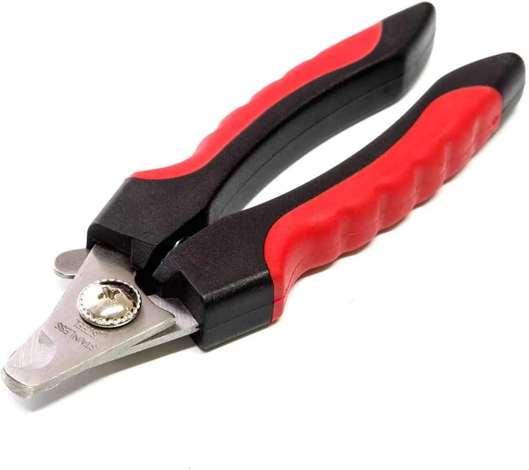 ناخن گیر متوسط استیل مخصوص حیوانات خانگی Paw Brothers برای آرایشگران حرفه ای