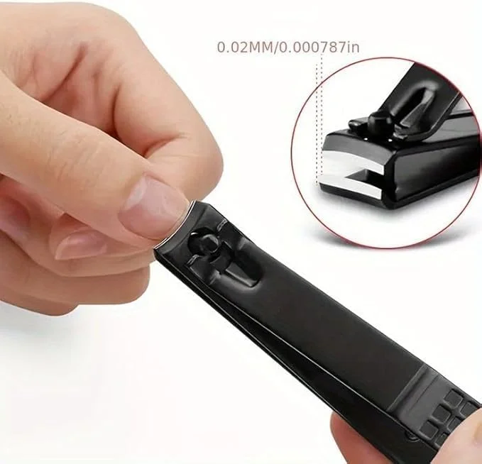 ناخن گیر، ناخن گیر ناخن پا و ناخن انگشت، ناخن گیر بزرگ فولادی ممتاز، ناخن گیر فوق العاده تیز با دهانه پهن، ابزار حرفه ای مانیکور و پدیکور برای آقایان و بانوان، ابزار پیرایش.