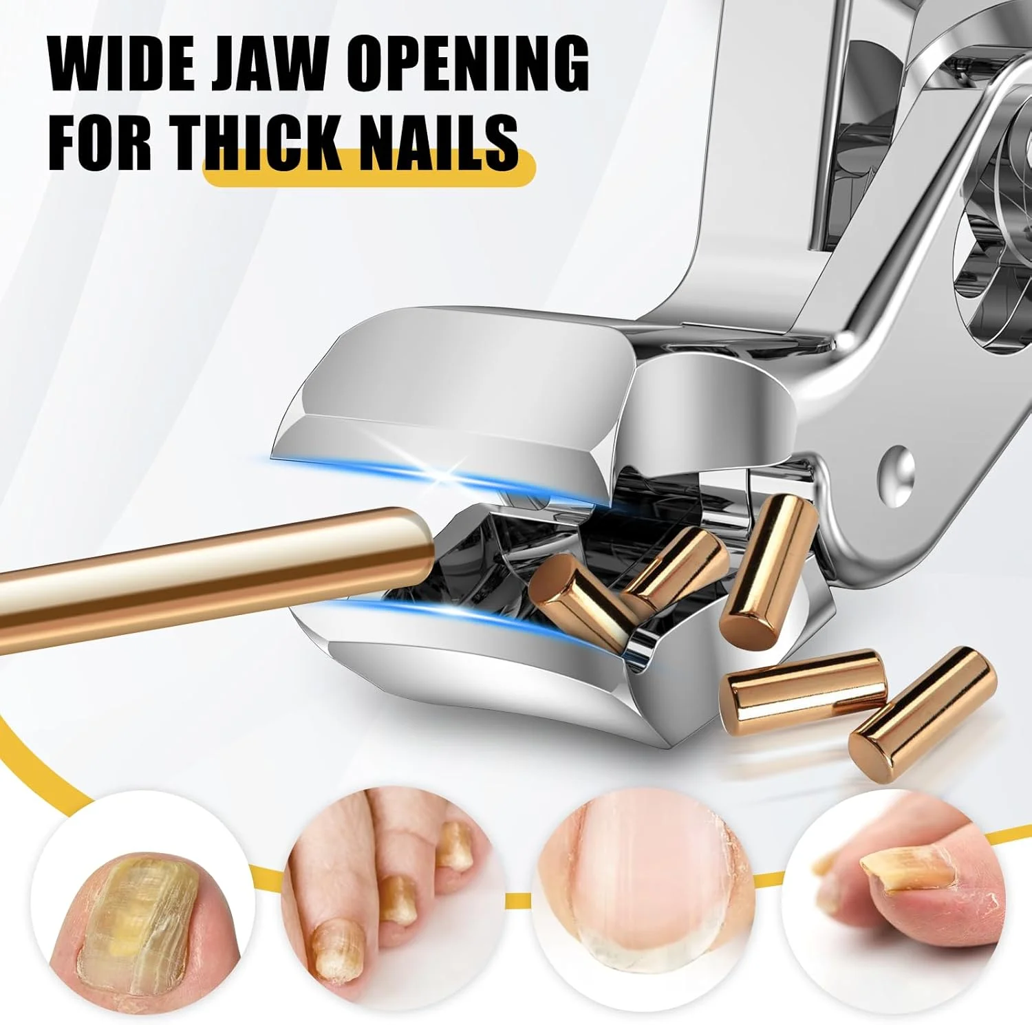 ناخن گیر سر زاویه دار برای ناخن های ضخیم، ناخن گیر ارگونومیک با محفظه، ناخن گیر پهن و مقاوم برای آقایان با قفل ایمنی، ناخن گیر انگشت دست، قیچی ناخن برای بانوان ناخن گیر سر زاویه دار برای ناخن های ضخیم، ناخن گیر ارگونومیک با محفظه، ناخن گیر پهن و مقاوم برای آقایان با قفل ایمنی، ناخن گیر انگشت دست، قیچی ناخن برای بانوان