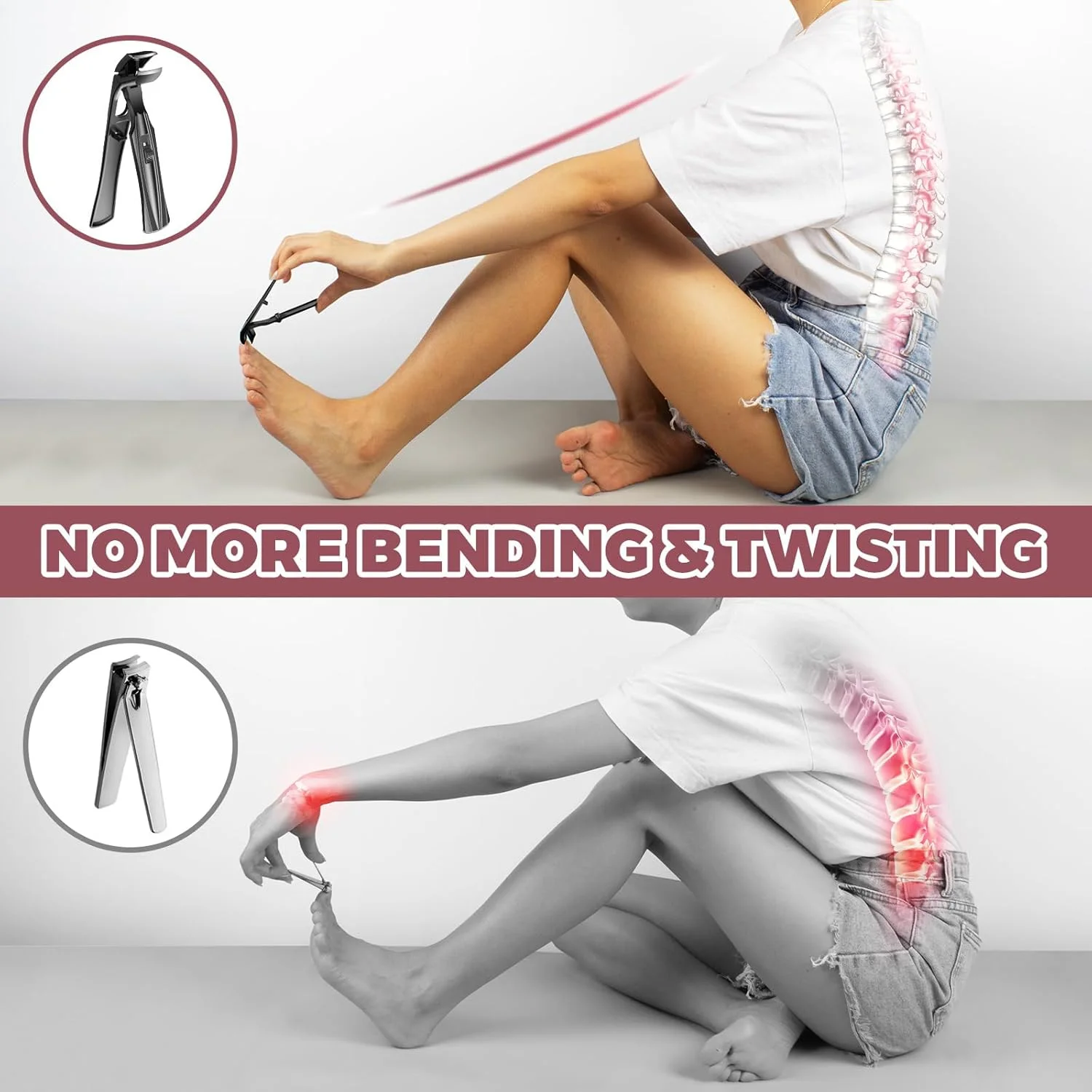 ناخن گیر انگشت شست پا برای ناخن های ضخیم، ناخن گیر بزرگ زاویه دار برای ناخن های ضخیم مردانه با دهانه فک پهن، ناخن گیر سنگین و بدون پاشش با گیره هدیه برای مردان و زنان ناخن گیر انگشت شست پا برای ناخن های ضخیم، ناخن گیر بزرگ زاویه دار برای ناخن های ضخیم مردانه با دهانه فک پهن، ناخن گیر سنگین و بدون پاشش با گیره هدیه برای مردان و زنان