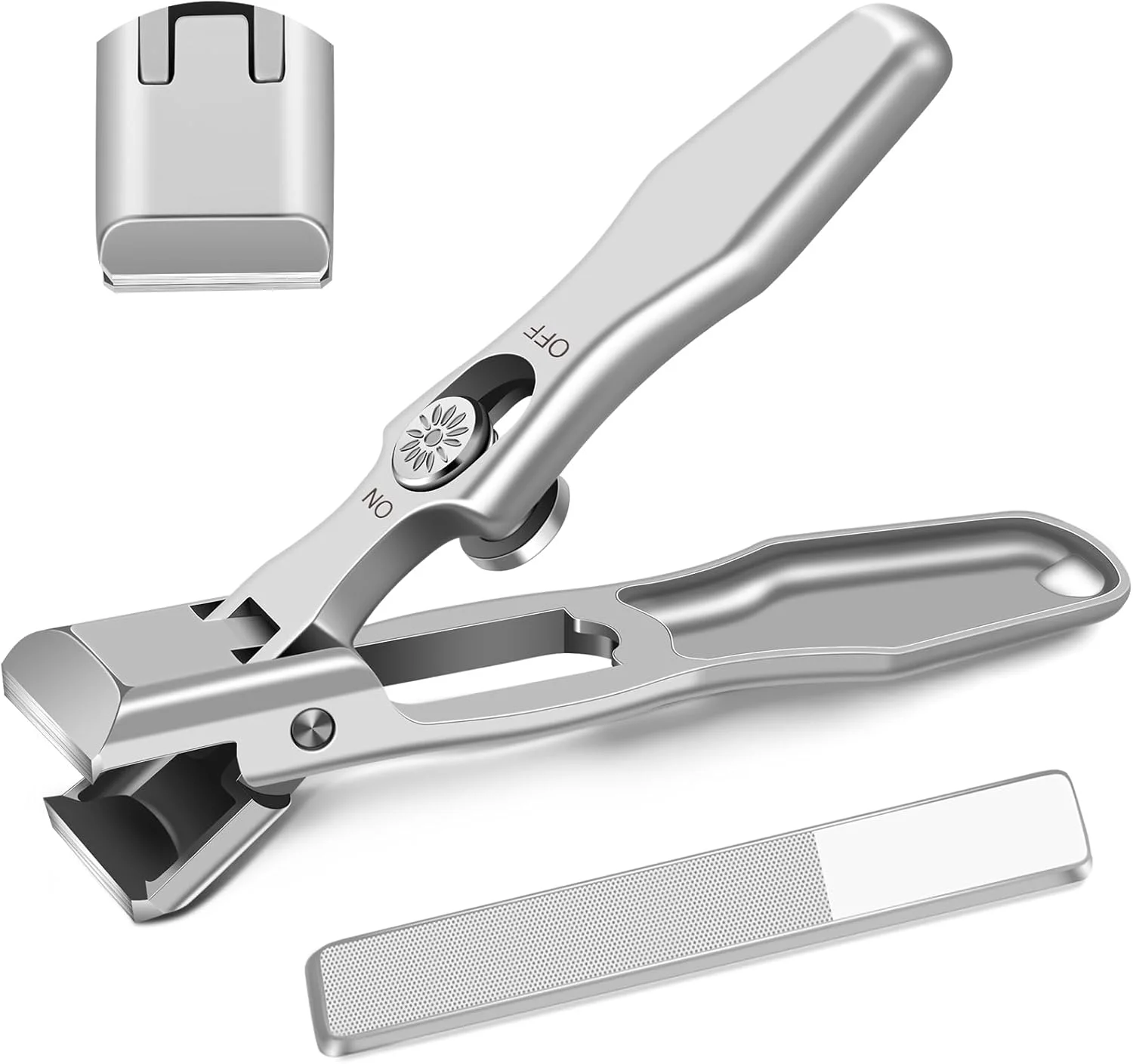 ناخن گیر صاف برای ناخن های ضخیم، ناخن گیر بزرگ با دهانه پهن و محفظه جمع آوری، بدون پاشش ناخن گیر تیز، ناخن گیر ضخیم و مقاوم برای سالمندان، آقایان و بزرگسالان ناخن گیر صاف برای ناخن های ضخیم، ناخن گیر بزرگ با دهانه پهن و محفظه جمع آوری، بدون پاشش ناخن گیر تیز، ناخن گیر ضخیم و مقاوم برای سالمندان، آقایان و بزرگسالان