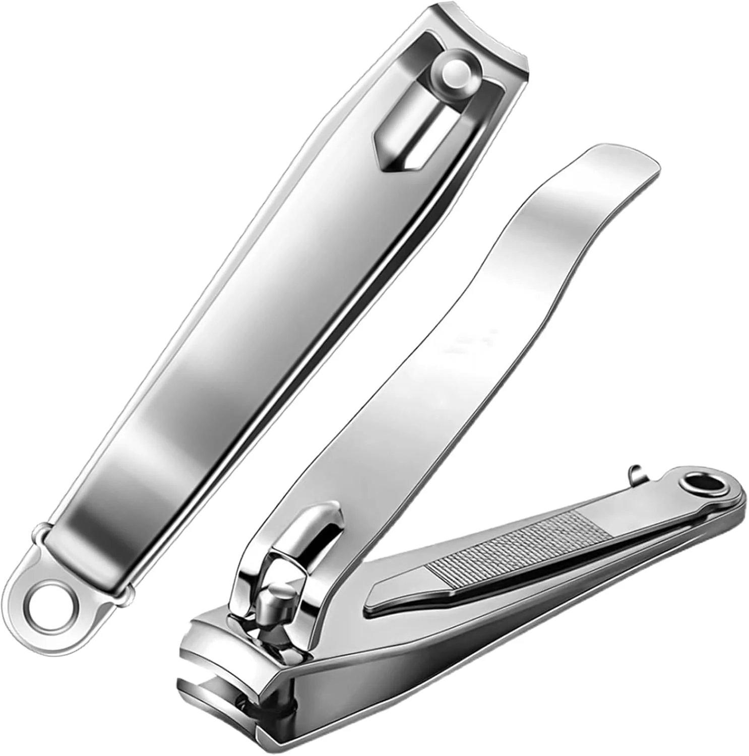 ست دو عددی ناخن گیر، ناخن گیر استیل ضد زنگ برای ناخن های ضخیم، ناخن گیر انگشتان پا با سوهان ناخن داخلی. ست دو عددی ناخن گیر، ناخن گیر استیل ضد زنگ برای ناخن های ضخیم، ناخن گیر انگشتان پا با سوهان ناخن داخلی.