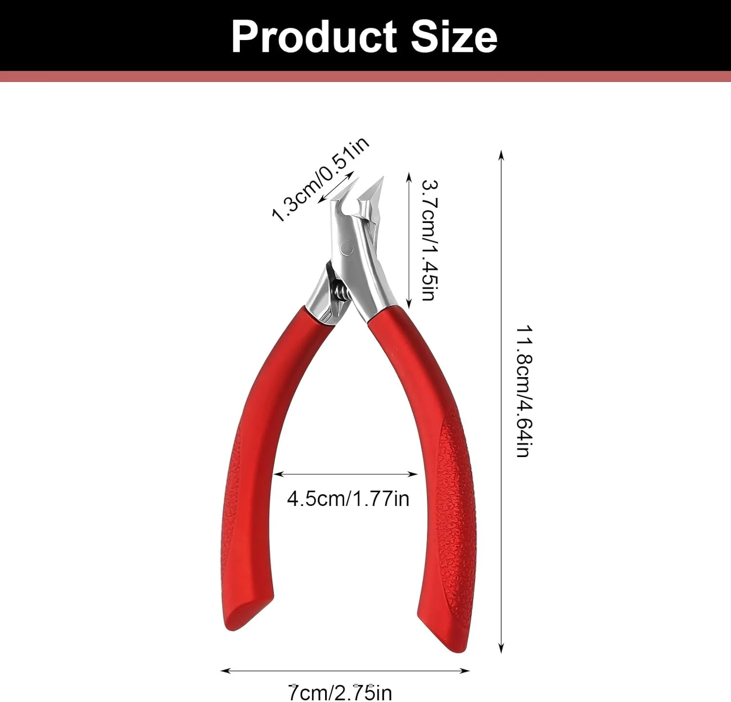 ناخن گیر برای ناخن های ضخیم، ناخن گیر حرفه ای، ناخن گیر استیل ضد زنگ، قیچی ناخن ارگونومیک برای زنان، مردان و سالمندان (قرمز) ناخن گیر برای ناخن های ضخیم، ناخن گیر حرفه ای، ناخن گیر استیل ضد زنگ، قیچی ناخن ارگونومیک برای زنان، مردان و سالمندان (قرمز)