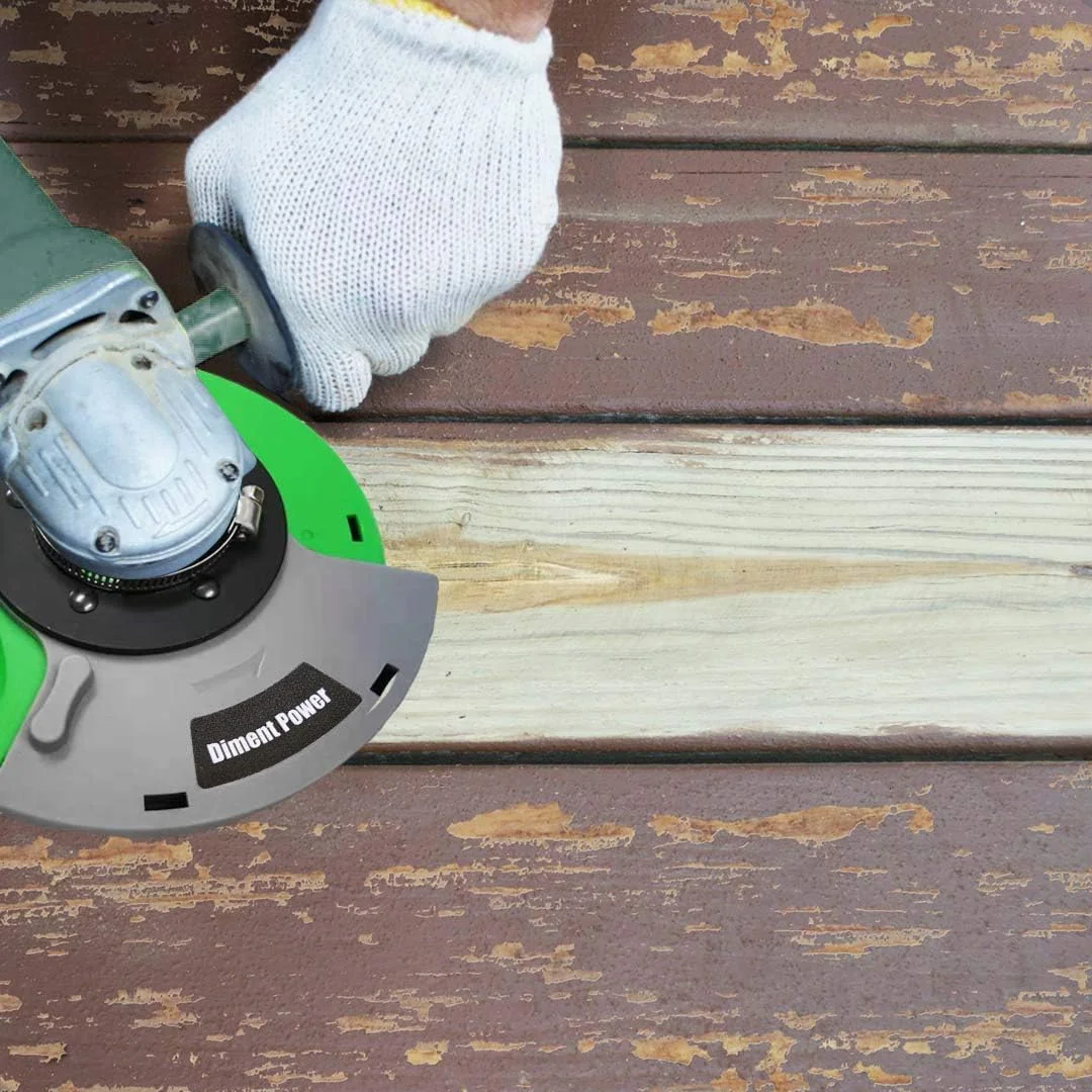 محافظ گرد و غبار سنگ فرز یونیورسال دایمنت پاور برای سنگ فرزهای زاویه ای 7 اینچی. جمع آوری گرد و غبار ناشی از سنگ زنی - چوب، سنگ، سیمان، مرمر، صخره، گرانیت، بتن