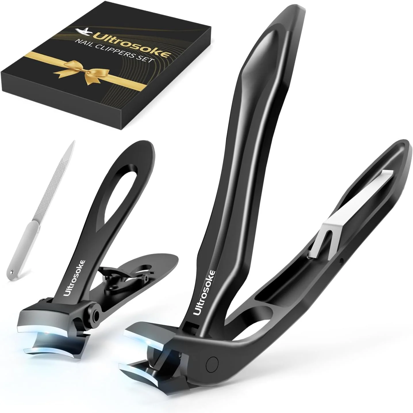 ناخن گیر انگشت شست پا برای ناخن های ضخیم، ناخن گیر سر زاویه دار برای مردان بزرگ با دهانه فک پهن، کاتر ناخن گیر تیز و بادوام با دسته بلند، ست مشکی ناخن گیر انگشت شست پا برای ناخن های ضخیم، ناخن گیر سر زاویه دار برای مردان بزرگ با دهانه فک پهن، کاتر ناخن گیر تیز و بادوام با دسته بلند، ست مشکی