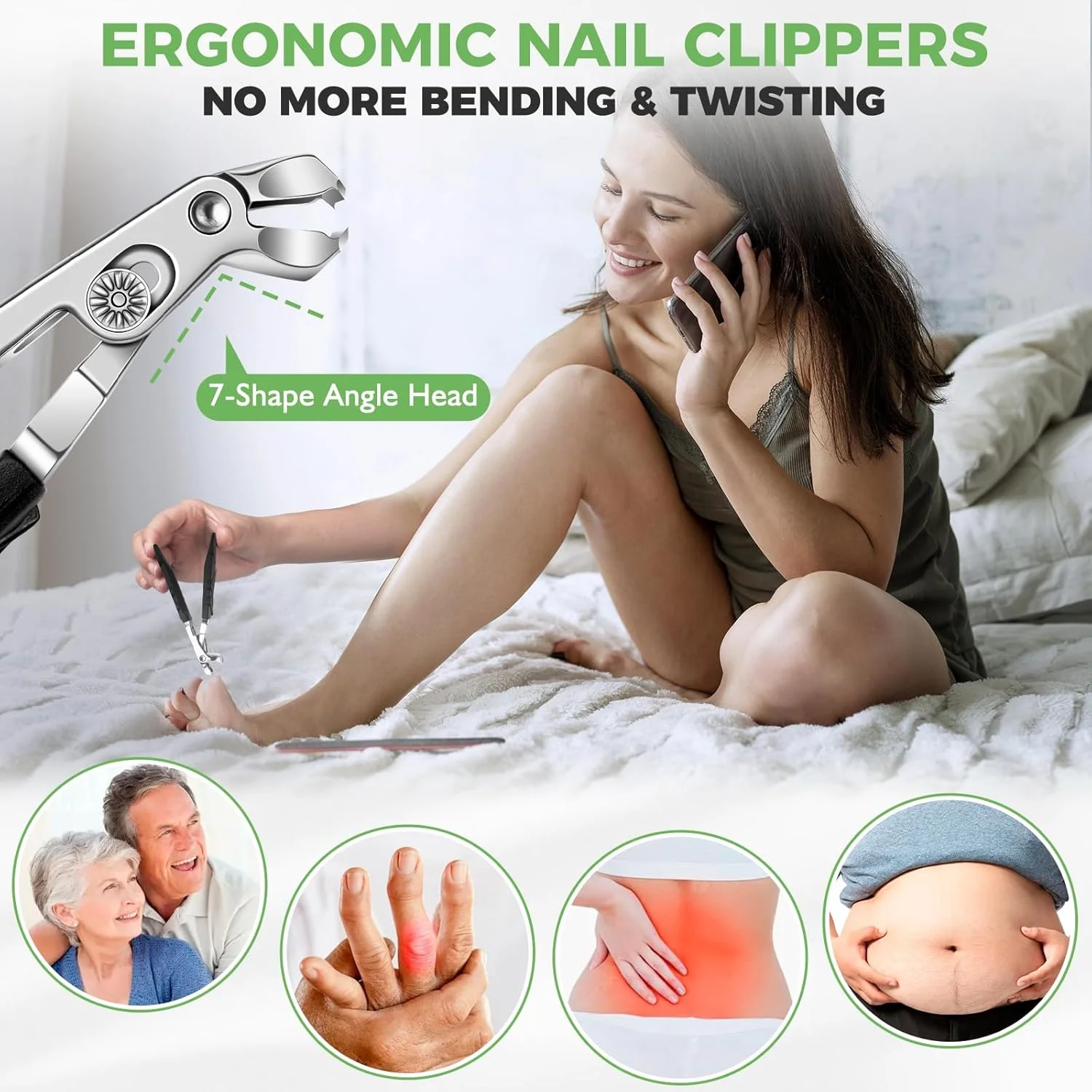 ناخن گیر انگشت پا برای ناخن های ضخیم سالمندان، ناخن گیر سر زاویه دار بزرگ برای مردان، ناخن گیر ناخن سنگین با گیرنده، ست ناخن گیر بزرگ فوق العاده تیز با دسته بلند، فک پهن ناخن گیر انگشت پا برای ناخن های ضخیم سالمندان، ناخن گیر سر زاویه دار بزرگ برای مردان، ناخن گیر ناخن سنگین با گیرنده، ست ناخن گیر بزرگ فوق العاده تیز با دسته بلند، فک پهن