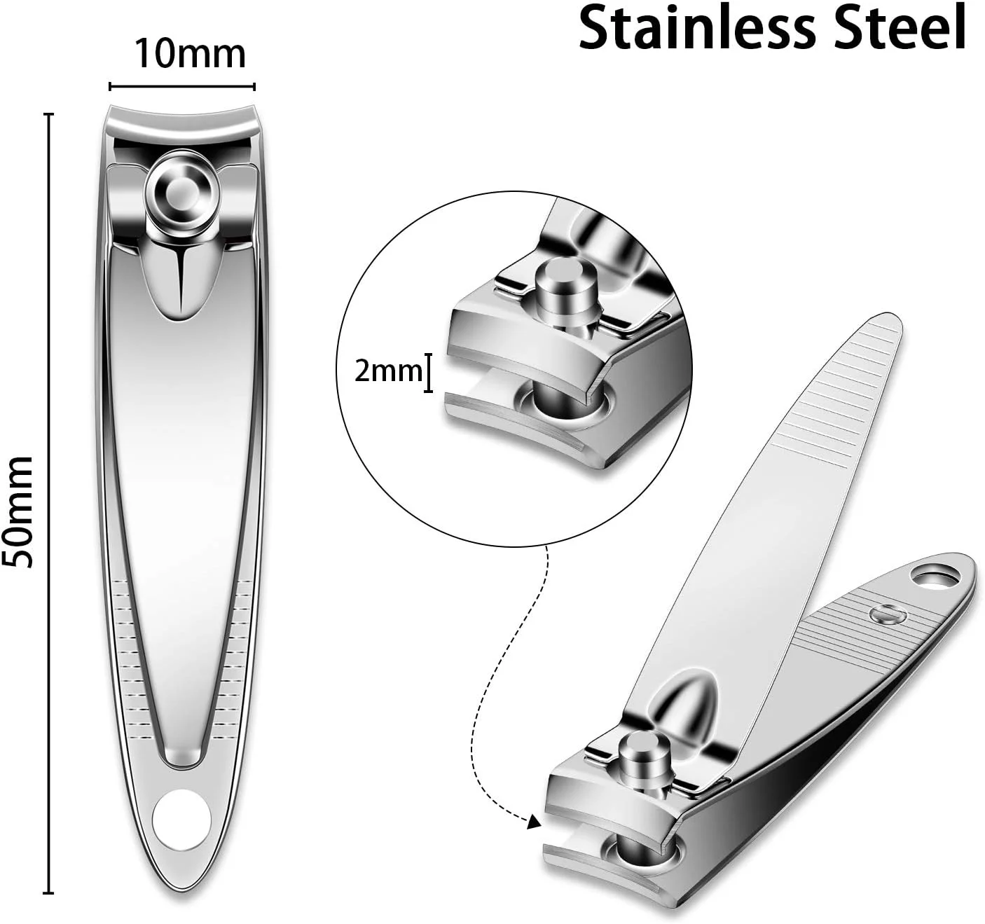 مادِر، ست ۲۸ عددی ناخن گیر استیل ضخیم، مجموعه قیچی ناخن، ناخن گیر انگشتان دست و پا، ناخن گیر بادوام قابل حمل برای آقایان و بانوان مادِر، ست ۲۸ عددی ناخن گیر استیل ضخیم، مجموعه قیچی ناخن، ناخن گیر انگشتان دست و پا، ناخن گیر بادوام قابل حمل برای آقایان و بانوان