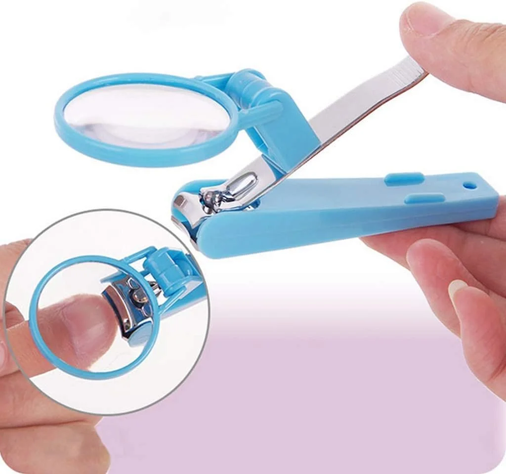 ناخن گیر با ذره بین، ناخن گیر بزرگ، قیچی ناخن گیر استیل ضد زنگ با ذره بین برای سالمندان و کودکان ناخن گیر با ذره بین، ناخن گیر بزرگ، قیچی ناخن گیر استیل ضد زنگ با ذره بین برای سالمندان و کودکان
