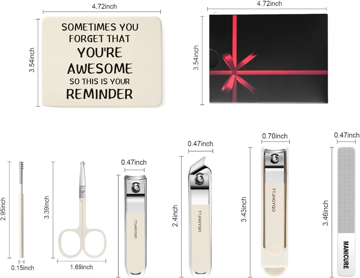 مجموعه ناخن گیر 6 تکه، ناخن گیر ناخن پا، ناخن گیر انگشت استیل ضد زنگ، تیزترین ناخن گیر ناخن ضخیم و مجموعه ناخن گیر ناخن فرورفته (گاهی اوقات) مجموعه ناخن گیر 6 تکه، ناخن گیر ناخن پا، ناخن گیر انگشت استیل ضد زنگ، تیزترین ناخن گیر ناخن ضخیم و مجموعه ناخن گیر ناخن فرورفته (گاهی اوقات)