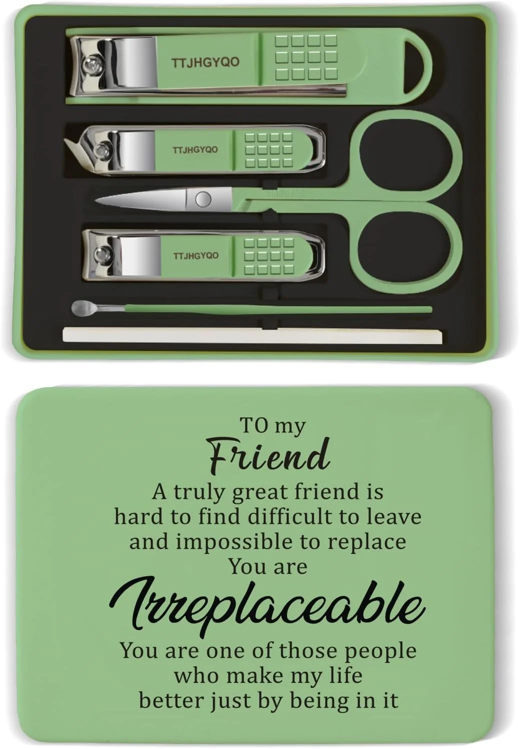 ست هدیه برای دوست، ست ناخن گیر 6 تکه، ناخن گیر ناخن پا، ناخن گیر استیل ضد زنگ تیزترین ناخن گیر ناخن ضخیم و فرو رفته ست هدیه برای دوست، ست ناخن گیر 6 تکه، ناخن گیر ناخن پا، ناخن گیر استیل ضد زنگ تیزترین ناخن گیر ناخن ضخیم و فرو رفته