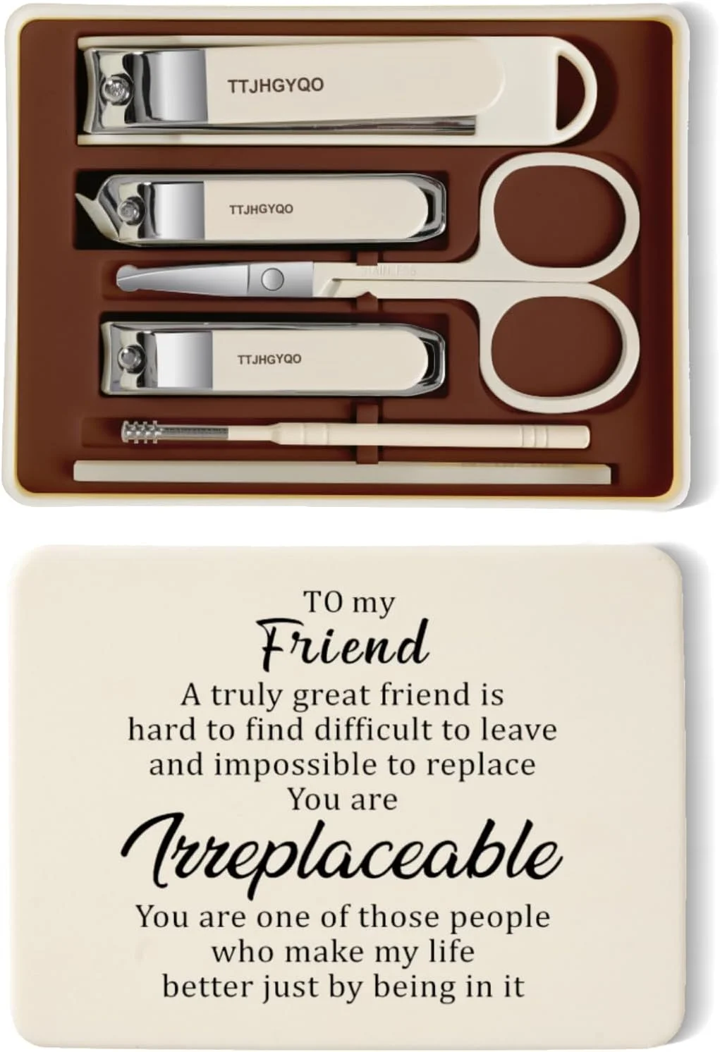 ست هدیه برای دوست، ست ناخن گیر، 6 تکه ناخن گیر پا، ناخن گیر استیل ضد زنگ تیزترین ناخن گیر ناخن ضخیم و ست ناخن گیر فرورفته ست هدیه برای دوست، ست ناخن گیر، 6 تکه ناخن گیر پا، ناخن گیر استیل ضد زنگ تیزترین ناخن گیر ناخن ضخیم و ست ناخن گیر فرورفته