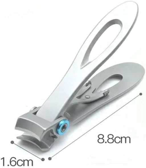 ناخن گیر استیل ضد زنگ، ناخن گیر حرفه ای، ابزار مانیکور ناخن انگشتان دست و پا برای ناخن های ضخیم (رنگ: نقره ای، سایز: بزرگ) ناخن گیر استیل ضد زنگ، ناخن گیر حرفه ای، ابزار مانیکور ناخن انگشتان دست و پا برای ناخن های ضخیم (رنگ: نقره ای، سایز: بزرگ)