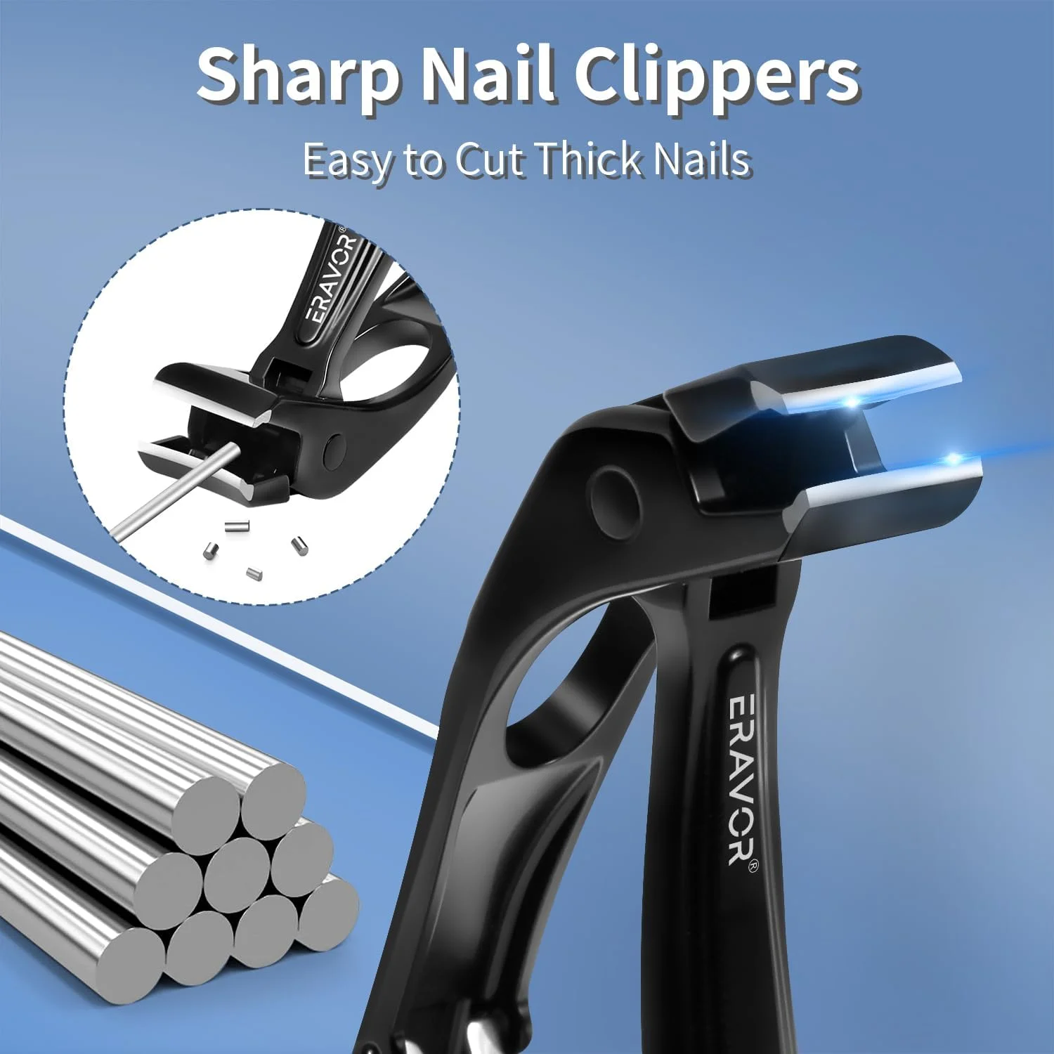 ناخن گیر برای آقایان و بانوان - ناخن گیر سر زاویه دار بزرگ برای ناخن های پا با دهانه باز پهن، کاتر ناخن گیر تیز و بادوام، فولاد ممتاز با گیرنده ناخن - مشکی ناخن گیر برای آقایان و بانوان - ناخن گیر سر زاویه دار بزرگ برای ناخن های پا با دهانه باز پهن، کاتر ناخن گیر تیز و بادوام، فولاد ممتاز با گیرنده ناخن - مشکی