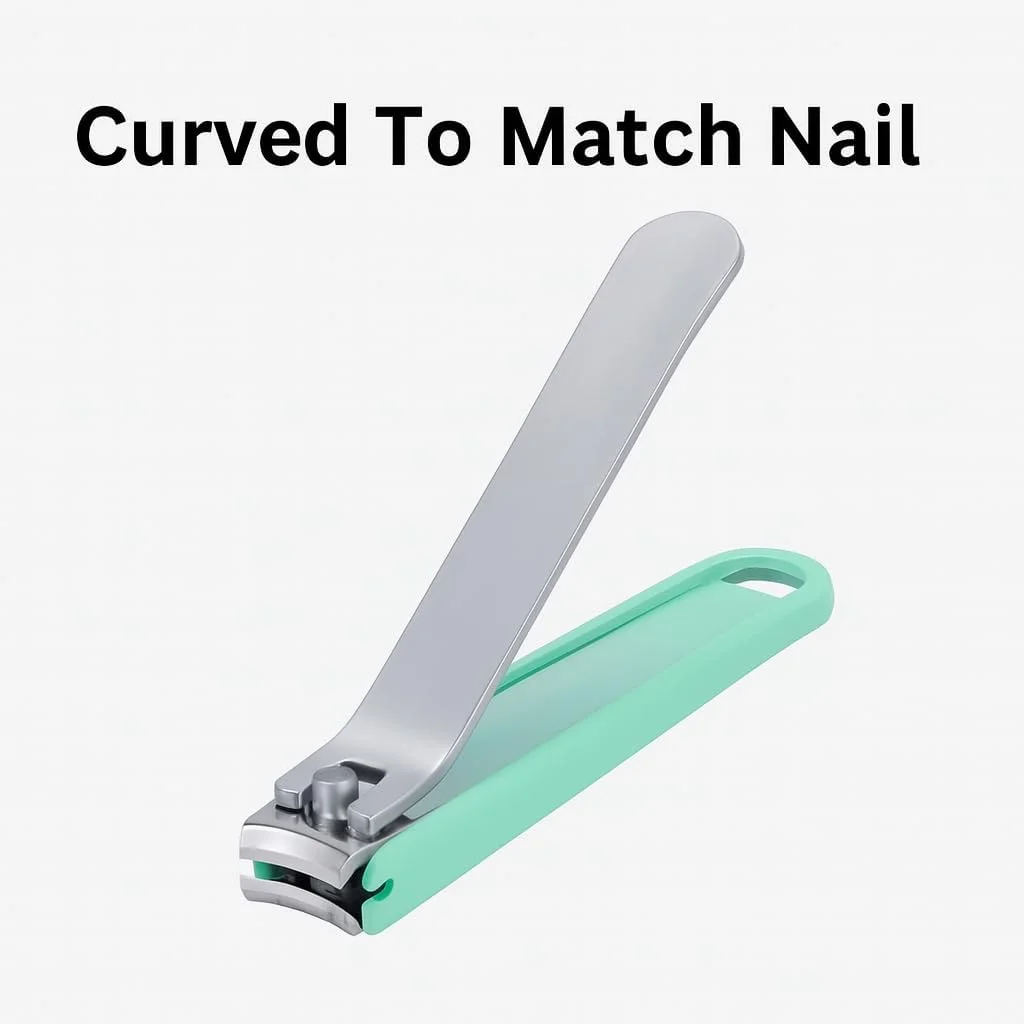 ناخن گیر برای آقایان و بانوان، ناخن گیر خمیده استیل ضد زنگ با محفظه جمع آوری، ناخن گیر پا، ابزار اصلاح ناخن ناخن گیر برای آقایان و بانوان، ناخن گیر خمیده استیل ضد زنگ با محفظه جمع آوری، ناخن گیر پا، ابزار اصلاح ناخن