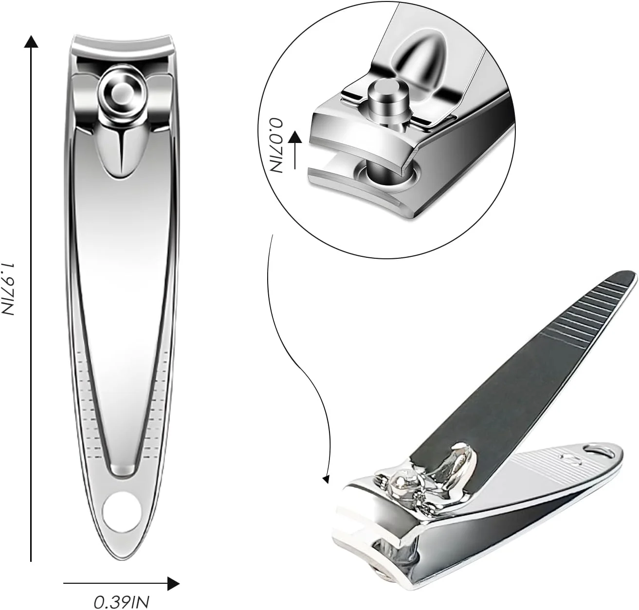 ست ناخن گیر 120 عددی، ناخن گیر صاف، استیل ضد زنگ، مانیکور و پدیکور ناخن، بادوام، نقره ای، کوچک، قابل حمل، مناسب برای آقایان، بانوان و بسته های مراقبتی ست ناخن گیر 120 عددی، ناخن گیر صاف، استیل ضد زنگ، مانیکور و پدیکور ناخن، بادوام، نقره ای، کوچک، قابل حمل، مناسب برای آقایان، بانوان و بسته های مراقبتی