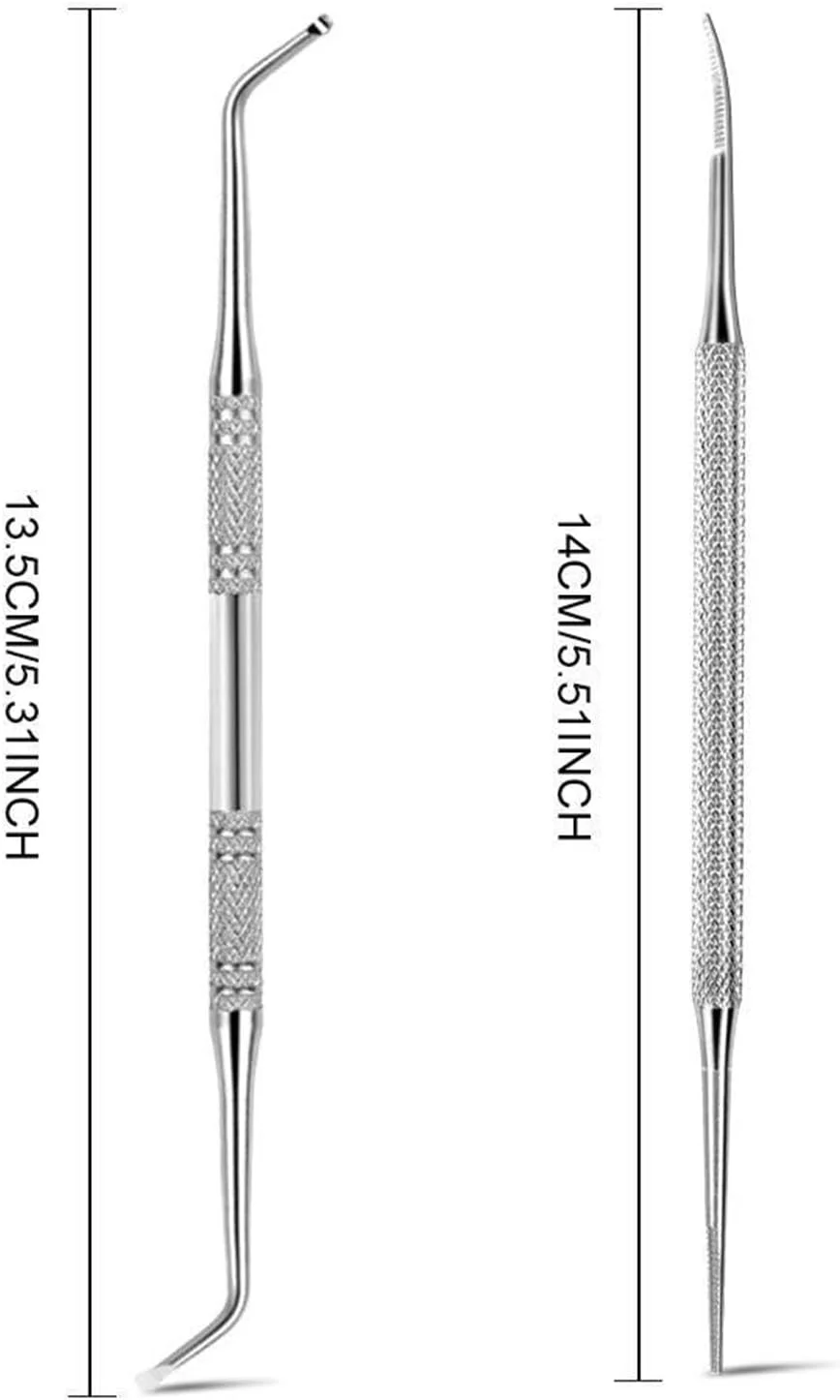 ست سه عددی ناخن گیر استیل ضد زنگ برای ناخن های ضخیم یا فرو رفته شامل بالابر ناخن، ناخن گیر حرفه ای و سوهان ناخن دو طرفه برای زنان، مردان و سالمندان ست سه عددی ناخن گیر استیل ضد زنگ برای ناخن های ضخیم یا فرو رفته شامل بالابر ناخن، ناخن گیر حرفه ای و سوهان ناخن دو طرفه برای زنان، مردان و سالمندان