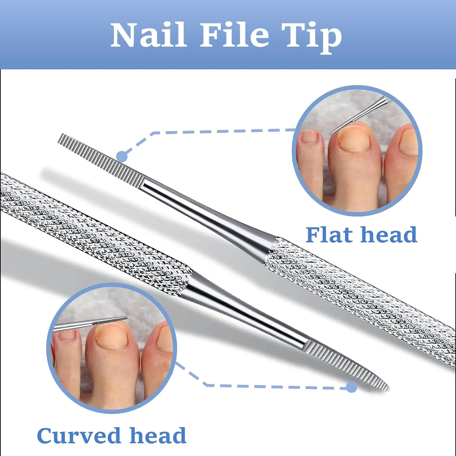 ست سه عددی ناخن گیر استیل ضد زنگ برای ناخن های ضخیم یا فرو رفته شامل بالابر ناخن، ناخن گیر حرفه ای و سوهان ناخن دو طرفه برای زنان، مردان و سالمندان ست سه عددی ناخن گیر استیل ضد زنگ برای ناخن های ضخیم یا فرو رفته شامل بالابر ناخن، ناخن گیر حرفه ای و سوهان ناخن دو طرفه برای زنان، مردان و سالمندان