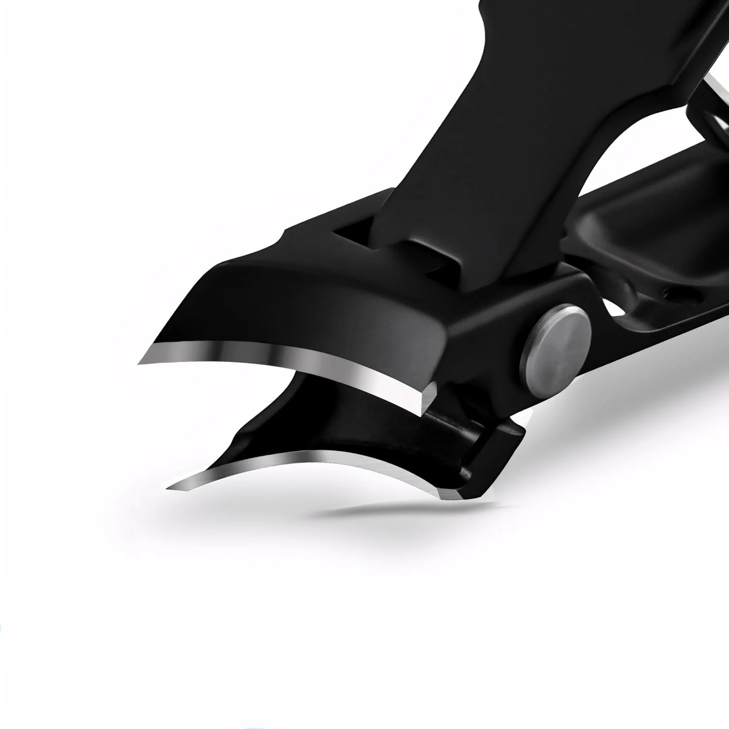 ناخن گیر انحنا دار با تیغه مورب، ناخن گیر لوکس آلمانی برای ناخن های ضخیم، ناخن گیر بزرگ 3.4 اینچی برای آقایان، بانوان و سالمندان (مشکی) ناخن گیر انحنا دار با تیغه مورب، ناخن گیر لوکس آلمانی برای ناخن های ضخیم، ناخن گیر بزرگ 3.4 اینچی برای آقایان، بانوان و سالمندان (مشکی)