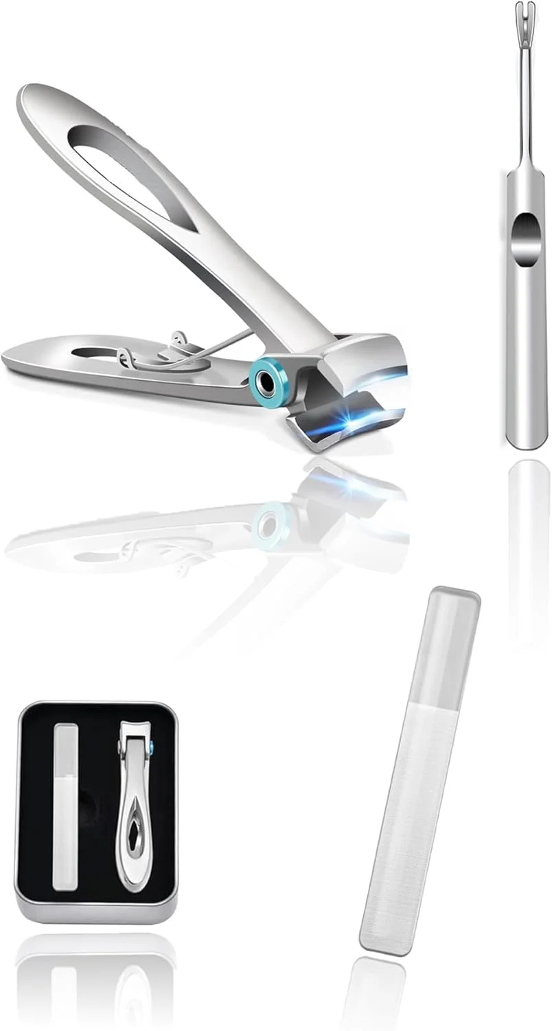 ناخن گیر فوق العاده بزرگ و سنگین مردانه Sweet Seven - ناخن گیر انگشت پا با دهانه باز، دسته بلند و چنگال پوست مرده پروانه ای، تیغه های تیز - هدیه ای برای سالمندان، پدران و مردان ناخن گیر فوق العاده بزرگ و سنگین مردانه Sweet Seven - ناخن گیر انگشت پا با دهانه باز، دسته بلند و چنگال پوست مرده پروانه ای، تیغه های تیز - هدیه ای برای سالمندان، پدران و مردان