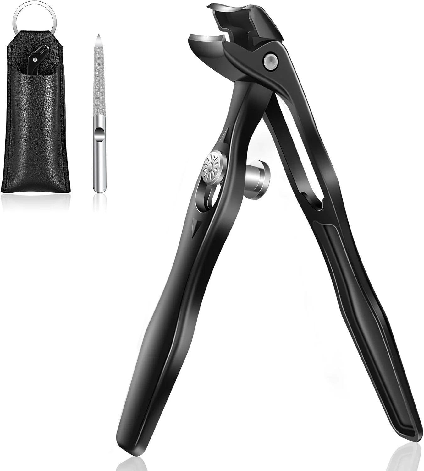 ناخن گیر انگشت شست پا برای ناخن های ضخیم - ناخن گیر ارگونومیک دسته بلند 2025 برای سالمندان، ناخن گیر زاویه دار با گیره، ناخن گیر دقیق برای مردان و زنان ناخن گیر انگشت شست پا برای ناخن های ضخیم - ناخن گیر ارگونومیک دسته بلند 2025 برای سالمندان، ناخن گیر زاویه دار با گیره، ناخن گیر دقیق برای مردان و زنان