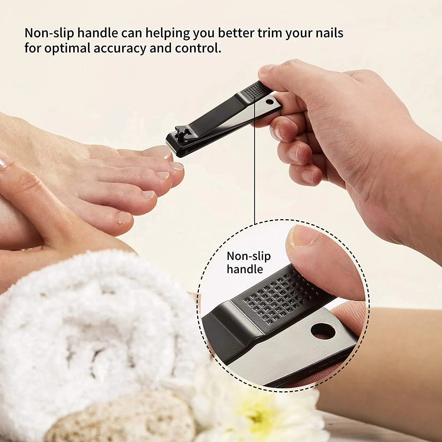 ست ۳ تکه ناخن گیر، ست مانیکور مشکی مات استیل ضد زنگ با لبه های منحنی و مورب، برای ناخن های ضخیم پا، ناخن های فرو رفته، ناخن های دست، ابزار حرفه ای پیرایش برای مردان و زنان ست ۳ تکه ناخن گیر، ست مانیکور مشکی مات استیل ضد زنگ با لبه های منحنی و مورب، برای ناخن های ضخیم پا، ناخن های فرو رفته، ناخن های دست، ابزار حرفه ای پیرایش برای مردان و زنان