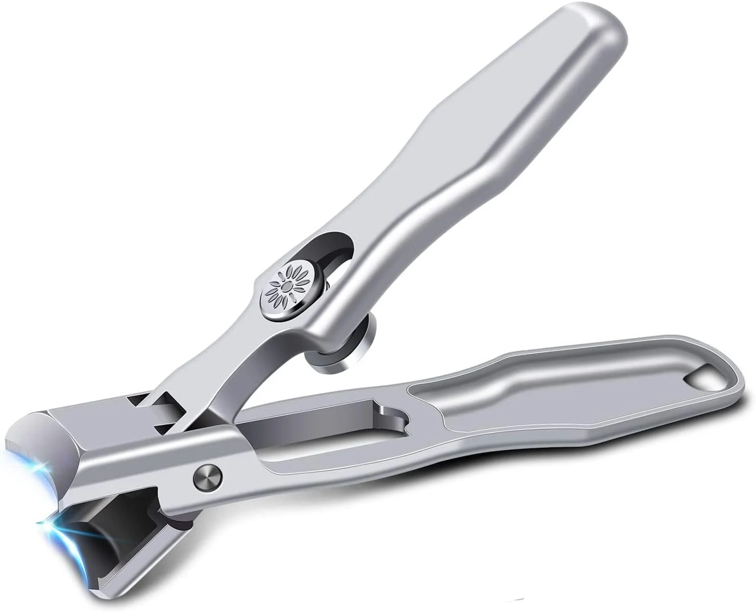 ناخن گیر - ناخن گیر با دهانه پهن بدون پاشیدن ناخن برای ناخن های ضخیم با گیره، ناخن گیر ناخن پا از جنس استنلس استیل دسته بلند با تیغه خمیده تیز برای مردان و سالمندان ناخن گیر - ناخن گیر با دهانه پهن بدون پاشیدن ناخن برای ناخن های ضخیم با گیره، ناخن گیر ناخن پا از جنس استنلس استیل دسته بلند با تیغه خمیده تیز برای مردان و سالمندان