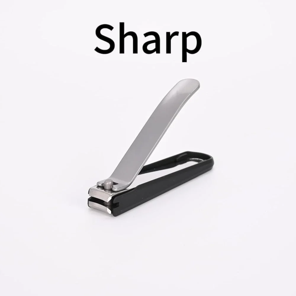 ناخن گیر برای آقایان و بانوان، ناخن گیر منحنی استیل ضد زنگ به همراه محفظه جمع آوری ناخن، ناخن گیر پا، ابزار اصلاح ناخن