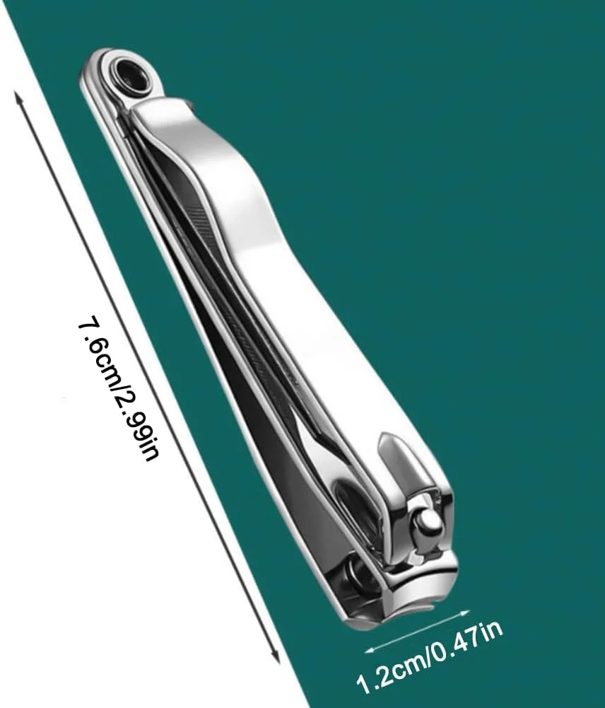 ناخن گیر، ناخن گیر فوق العاده تیز و محکم برای ناخن های دست و پا، مناسب برای زنان و مردان، ساخته شده از استیل ضد زنگ ناخن گیر، ناخن گیر فوق العاده تیز و محکم برای ناخن های دست و پا، مناسب برای زنان و مردان، ساخته شده از استیل ضد زنگ