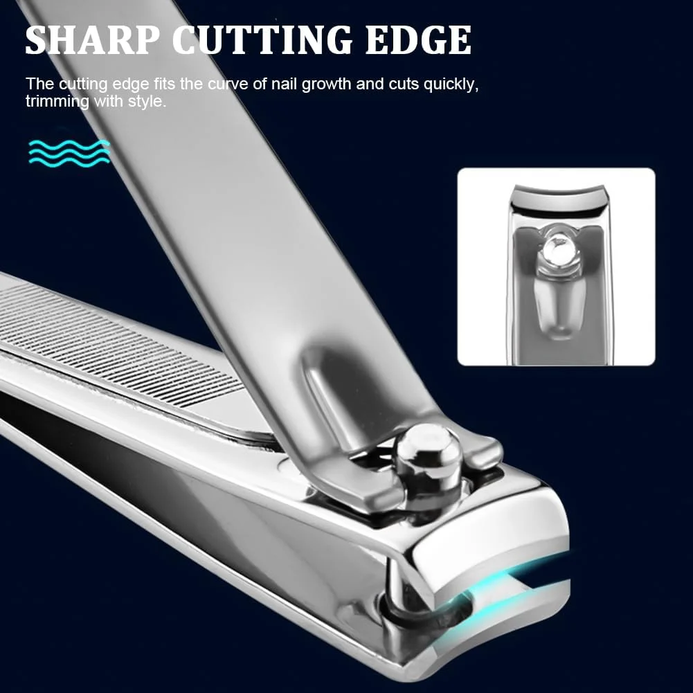 ناخن گیر، ناخن گیر فوق العاده تیز و محکم برای ناخن های دست و پا، مناسب برای زنان و مردان، ساخته شده از استیل ضد زنگ ناخن گیر، ناخن گیر فوق العاده تیز و محکم برای ناخن های دست و پا، مناسب برای زنان و مردان، ساخته شده از استیل ضد زنگ