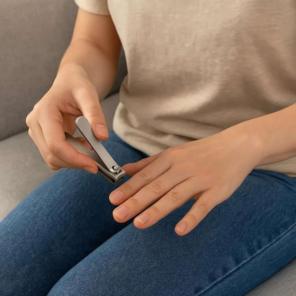 ناخن گیر برای آقایان و بانوان، ناخن گیر خمیده استیل ضد زنگ، ناخن گیر ناخن پا، ابزار برش و مرتب کننده ناخن