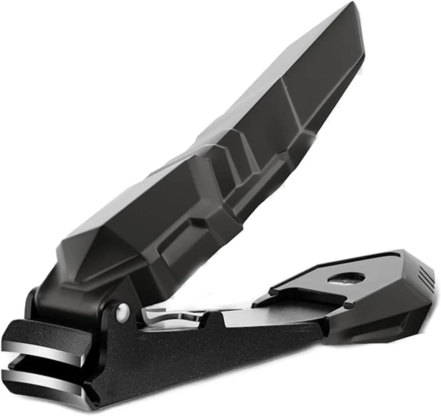 ناخن گیر مردانه با محفظه جمع آوری، ناخن گیرهای خود جمع شونده بسیار تیز و بادوام، بدون ایجاد آشفتگی برای زنان، ناخن گیر انگشت پا برای ناخن های ضخیم برای سالمندان، شامل جعبه نگهداری