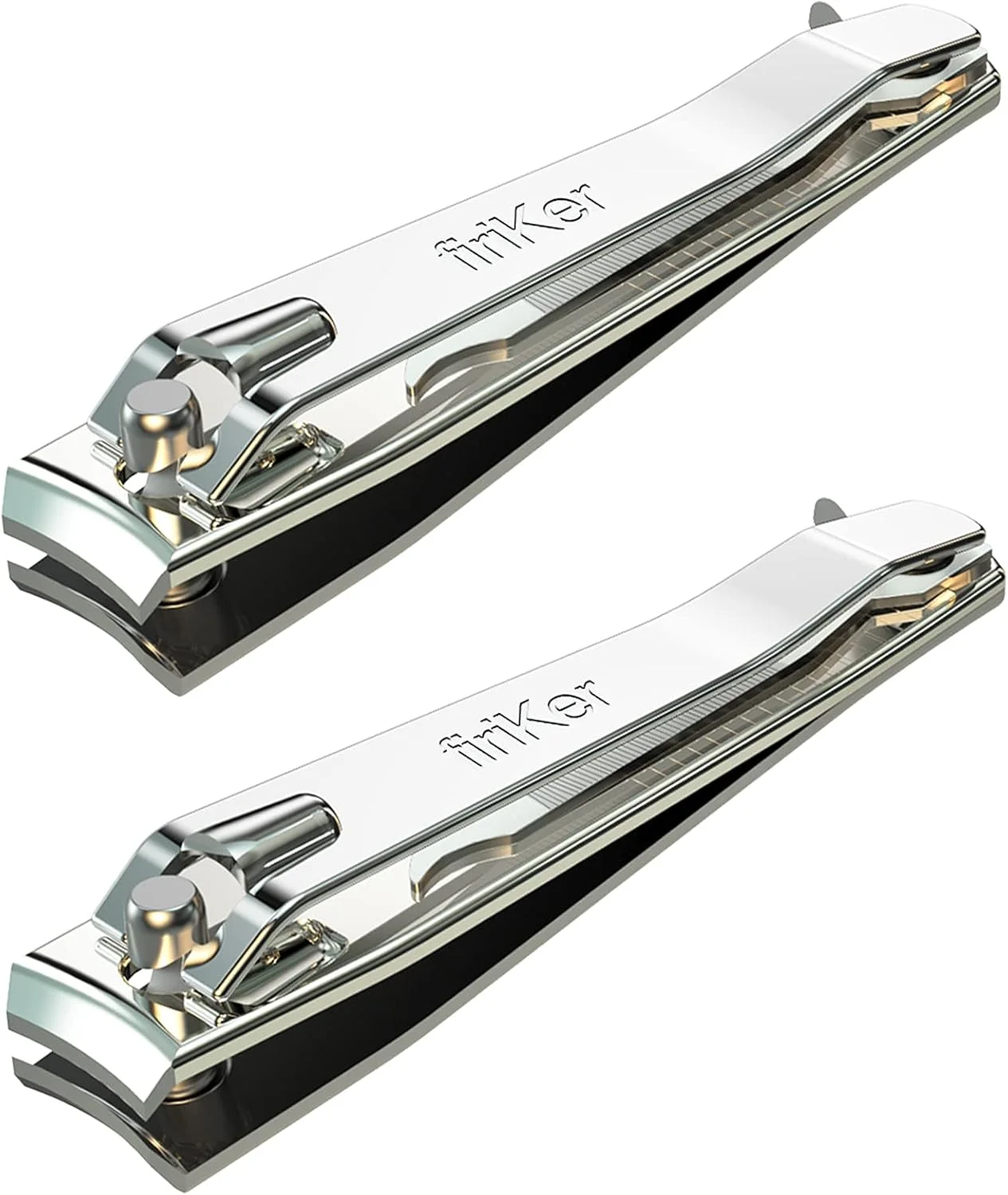 ست دو عددی ناخن گیر استیل ضد زنگ، ناخن گیر حرفه ای برای ناخن دست و پا، اهرم پهن و آسان برای فشار دادن، دارای سوهان و تمیز کننده ناخن چرخشی برای آقایان و بانوان ست دو عددی ناخن گیر استیل ضد زنگ، ناخن گیر حرفه ای برای ناخن دست و پا، اهرم پهن و آسان برای فشار دادن، دارای سوهان و تمیز کننده ناخن چرخشی برای آقایان و بانوان