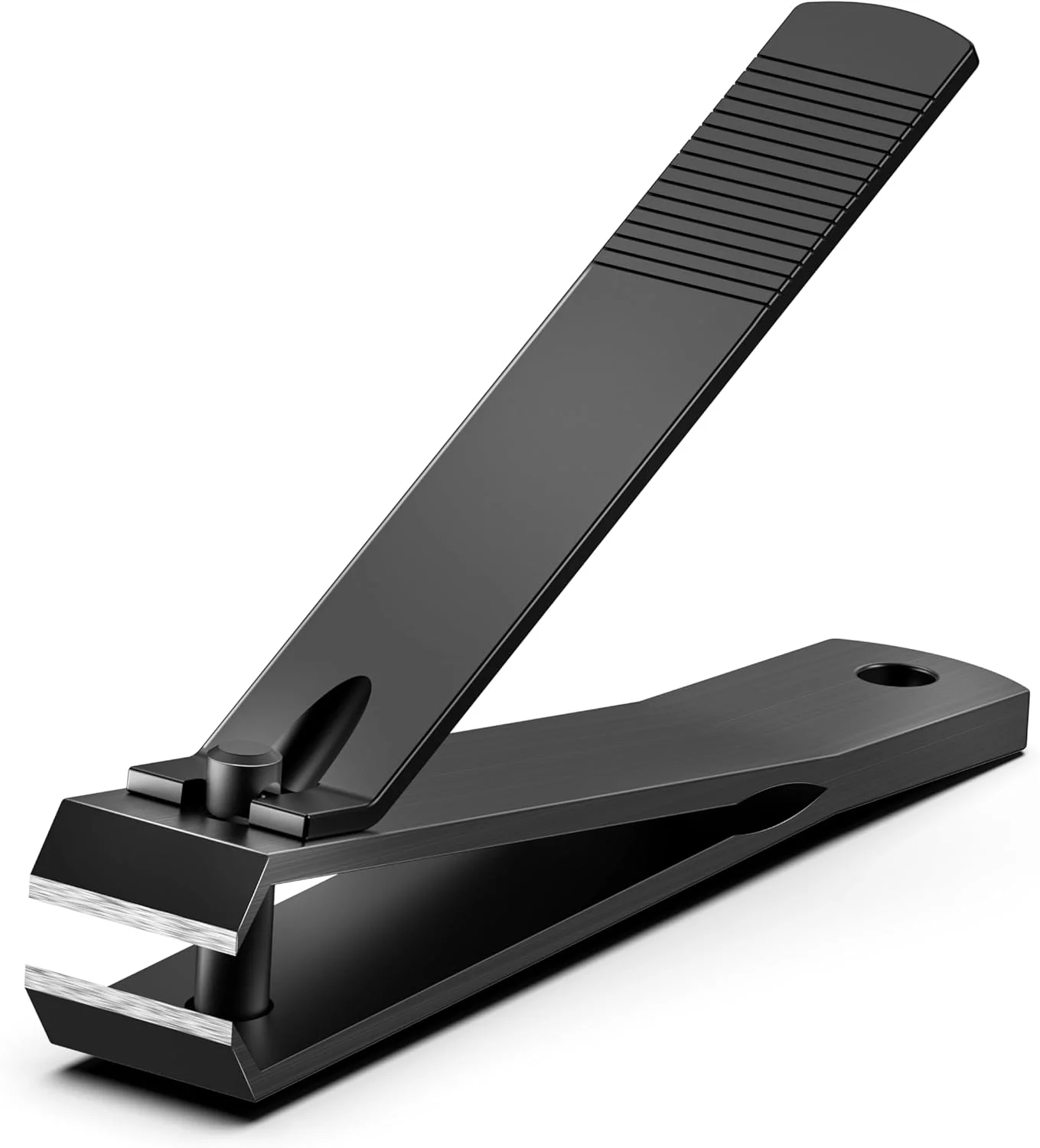 ناخن گیر تیغه صاف و مقاوم برای ناخن های ضخیم پا، قیچی و انبر ناخن گیر حرفه ای از جنس استیل ضد زنگ - مناسب برای افراد مسن، آقایان و بانوان (مشکی) ناخن گیر تیغه صاف و مقاوم برای ناخن های ضخیم پا، قیچی و انبر ناخن گیر حرفه ای از جنس استیل ضد زنگ - مناسب برای افراد مسن، آقایان و بانوان (مشکی)