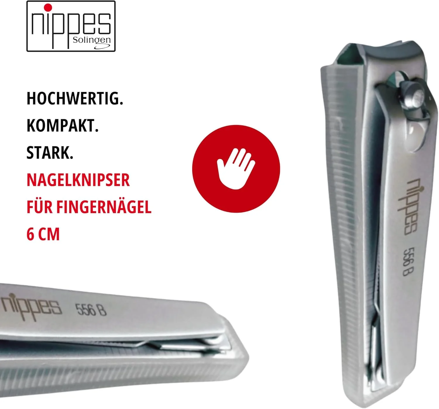 ناخن گیر نیپس سولینگن برای ناخن های پا و دست 6 سانتی متر | با محفظه جمع آوری ناخن | ناخن گیر مراقبت از ناخن | کوتاه کردن ناخن های قوی و محکم را آسان تر می کند ناخن گیر نیپس سولینگن برای ناخن های پا و دست 6 سانتی متر | با محفظه جمع آوری ناخن | ناخن گیر مراقبت از ناخن | کوتاه کردن ناخن های قوی و محکم را آسان تر می کند