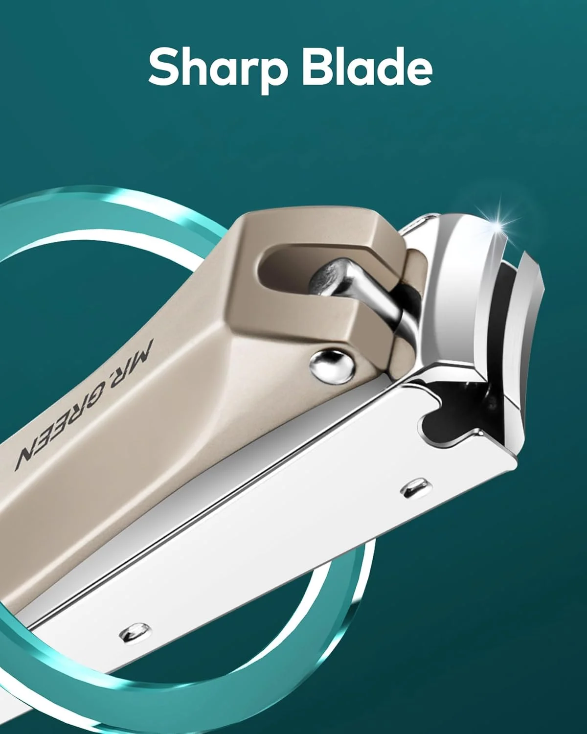 ناخن گیر آقای سبز با محفظه جمع آوری ناخن، فولاد ضد زنگ درجه پزشکی، ناخن گیر تیز و بادوام برای آقایان و بانوان، طراحی بیونیک (سایز بزرگ) ناخن گیر آقای سبز با محفظه جمع آوری ناخن، فولاد ضد زنگ درجه پزشکی، ناخن گیر تیز و بادوام برای آقایان و بانوان، طراحی بیونیک (سایز بزرگ)