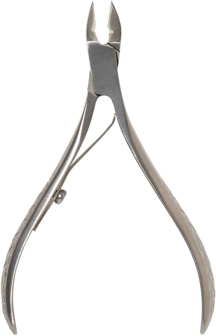 گوشت گیر رولون با تیغه کامل، ابزار پیرایش کوتیکول و ناخن های آویزان، ساخته شده از استیل ضد زنگ