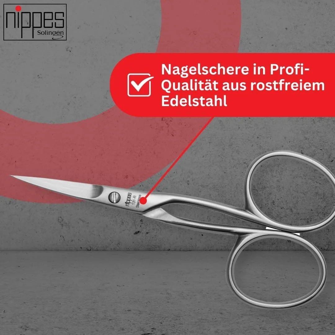 قیچی کوتیکول نیپِس سولینگن، 1 عدد، استیل ضد زنگ، 9 سانتی متر